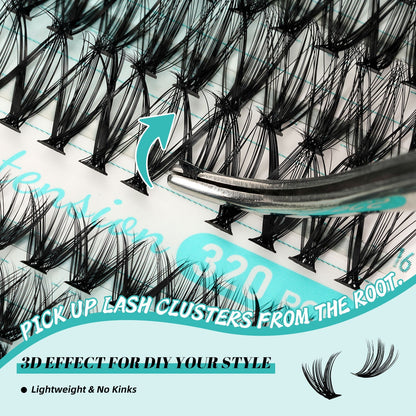 AMZGIRL Luxe Lash Kit 320