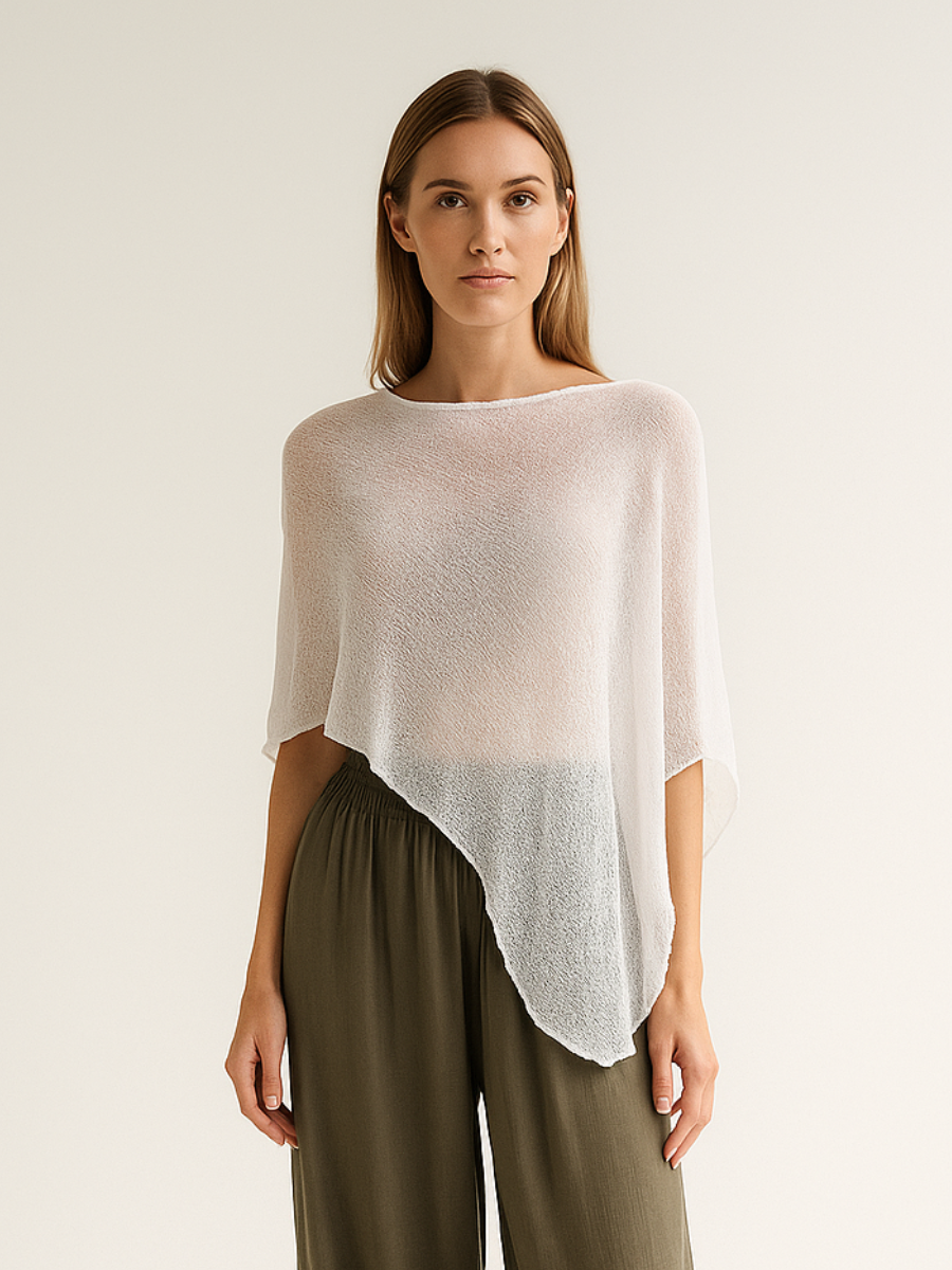 Ethereal Sheer Poncho