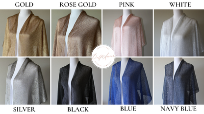InstantGlam™ Shimmer Evening Wrap