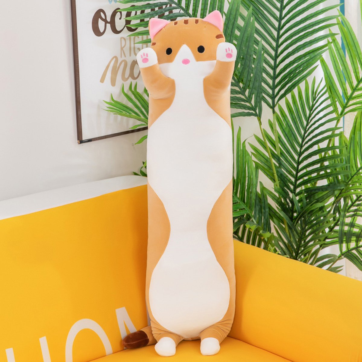 CuddleCat™ - Long Plush Body Pillow